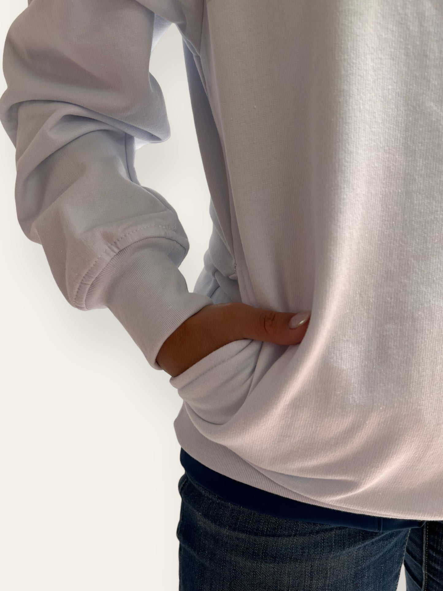 Suéter Unisex de Felpa con Bolsas