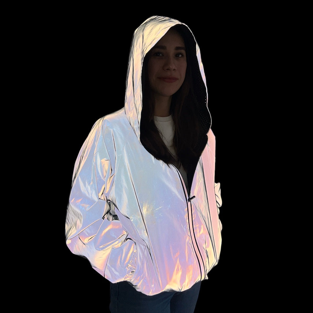 Chamarra Reflejante Unisex