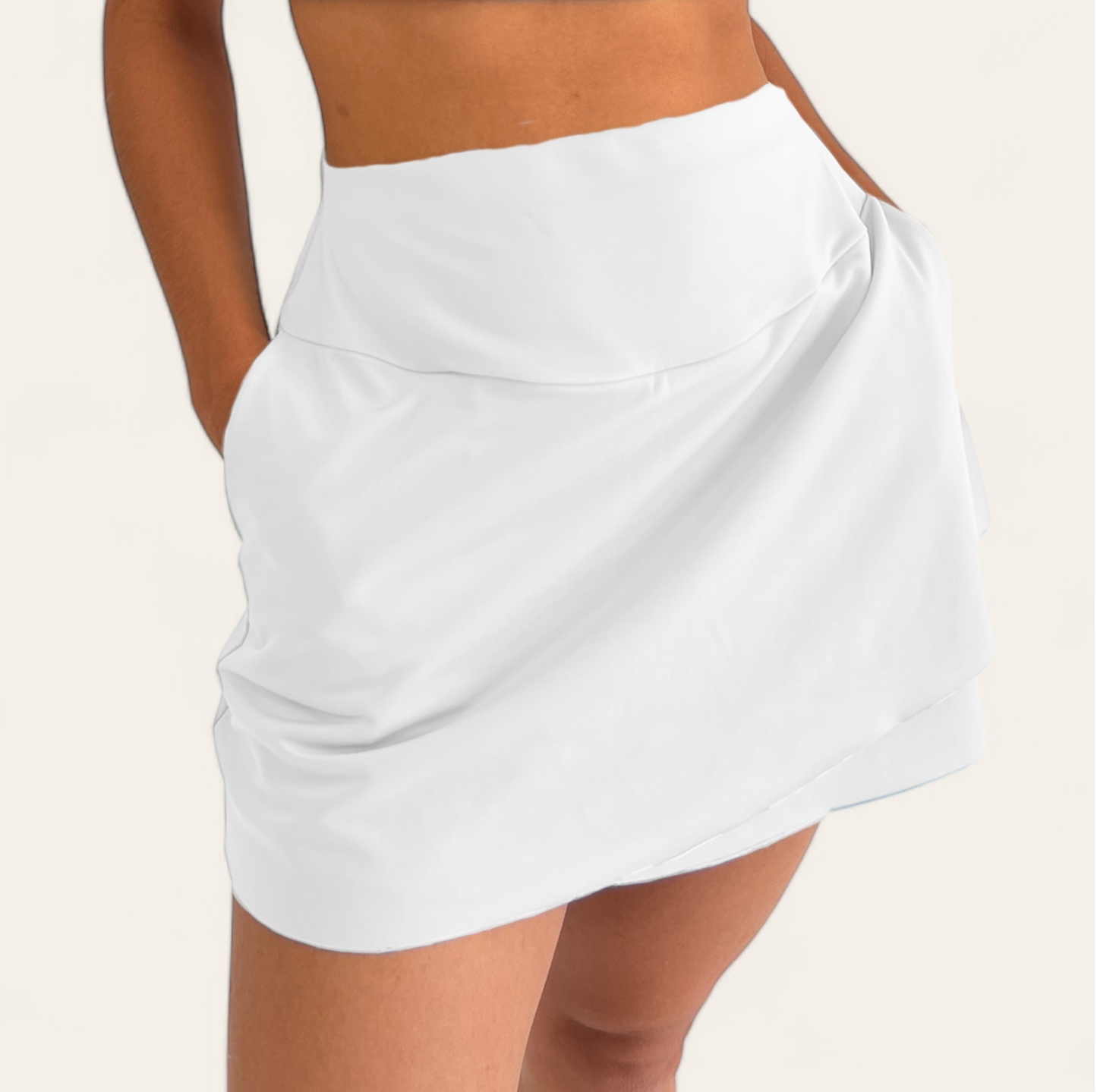 Falda Deportiva con Modelo Alo de Licra
