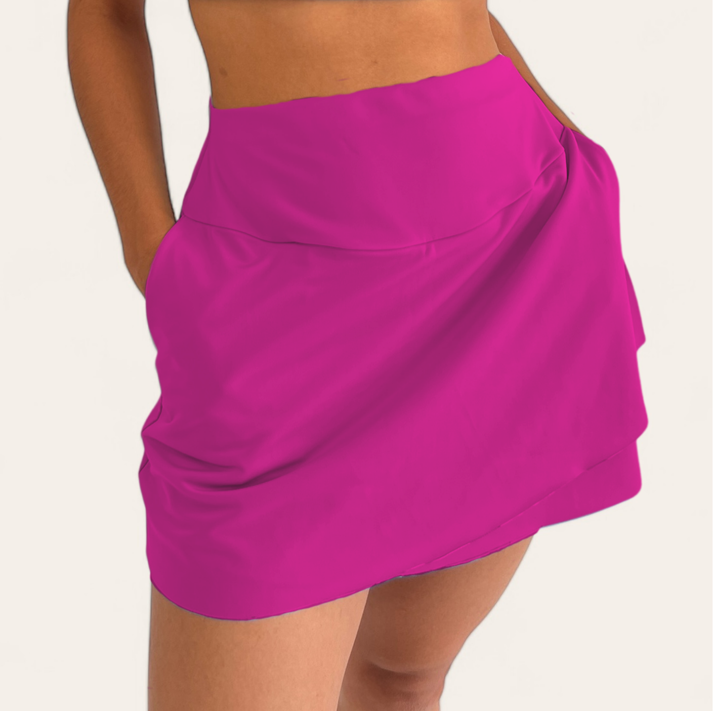 Falda Deportiva con Modelo Alo de Licra