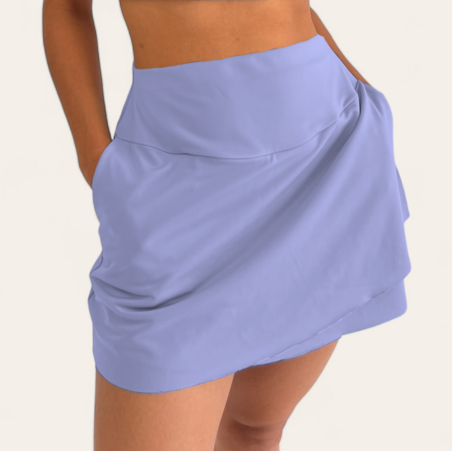 Falda Deportiva con Modelo Alo de Licra