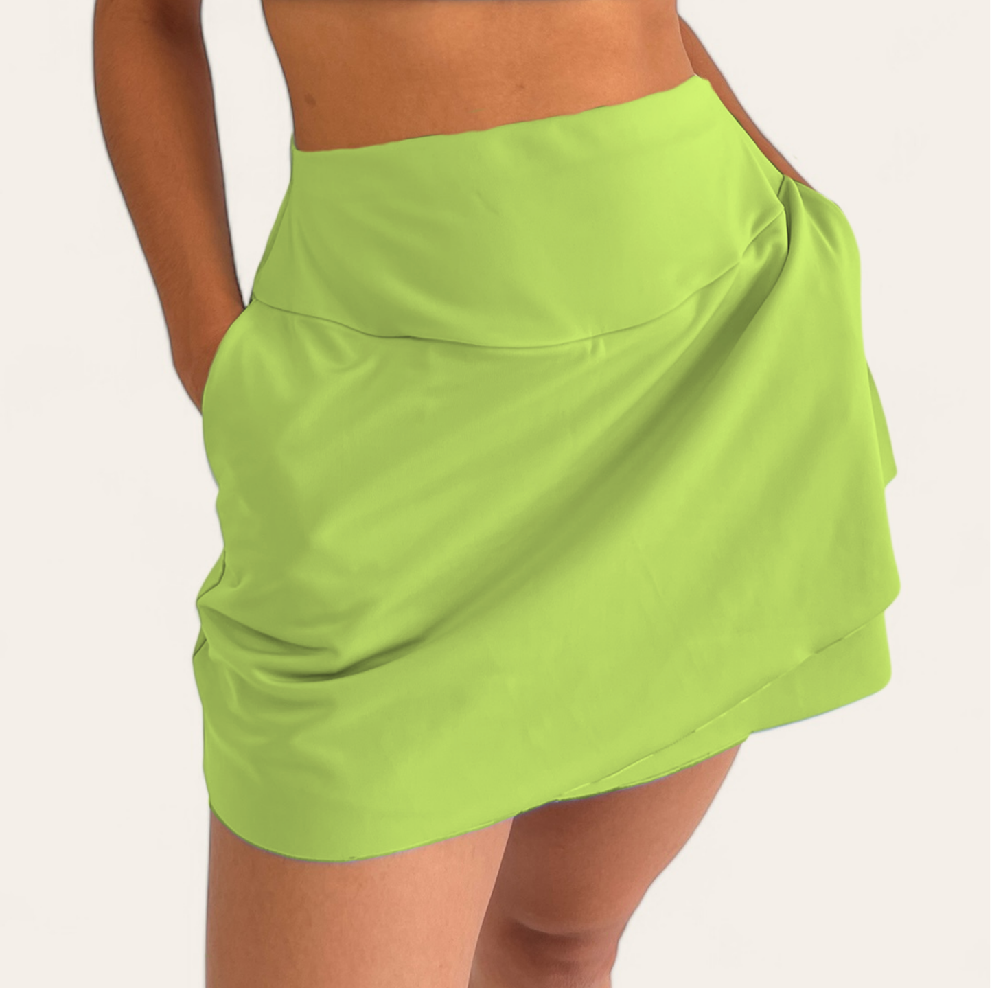 Falda Deportiva con Modelo Alo de Licra