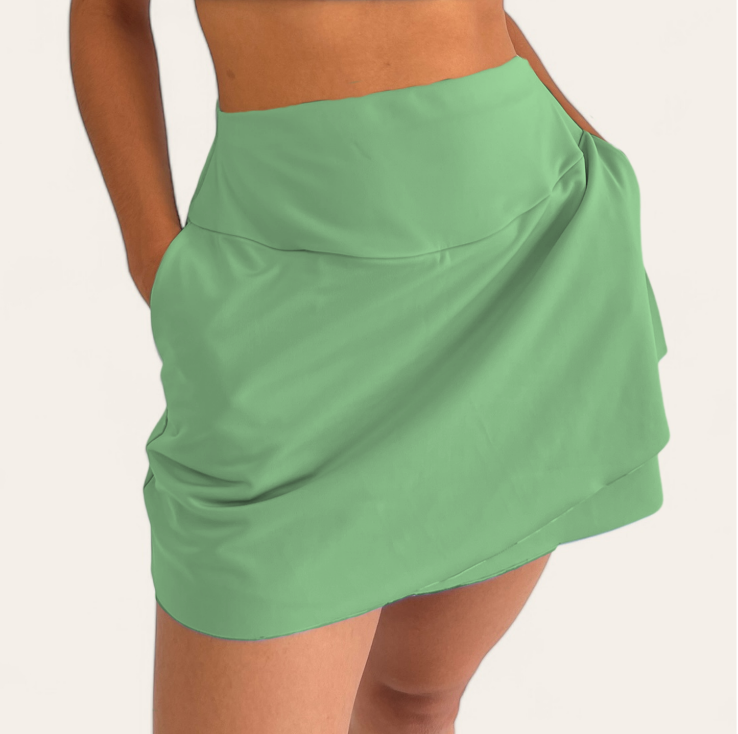 Falda Deportiva con Modelo Alo de Licra