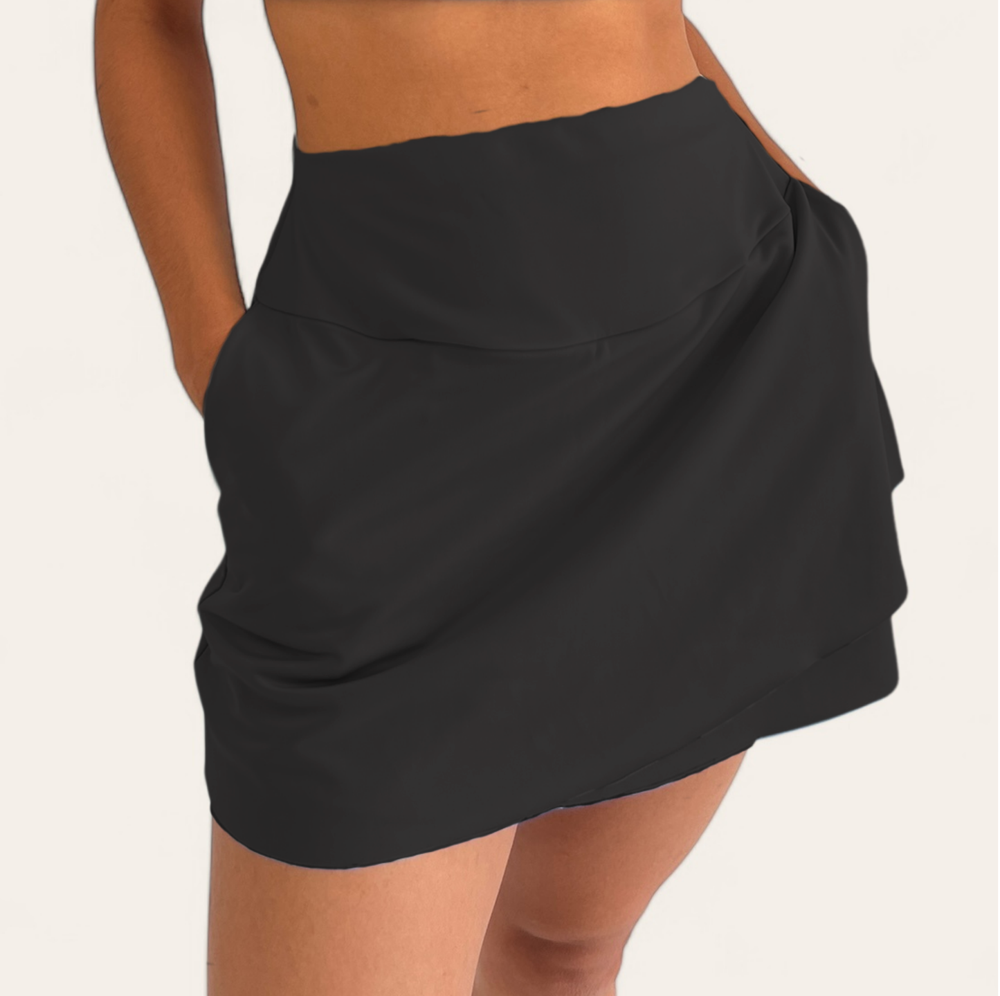 Falda Deportiva con Modelo Alo de Licra