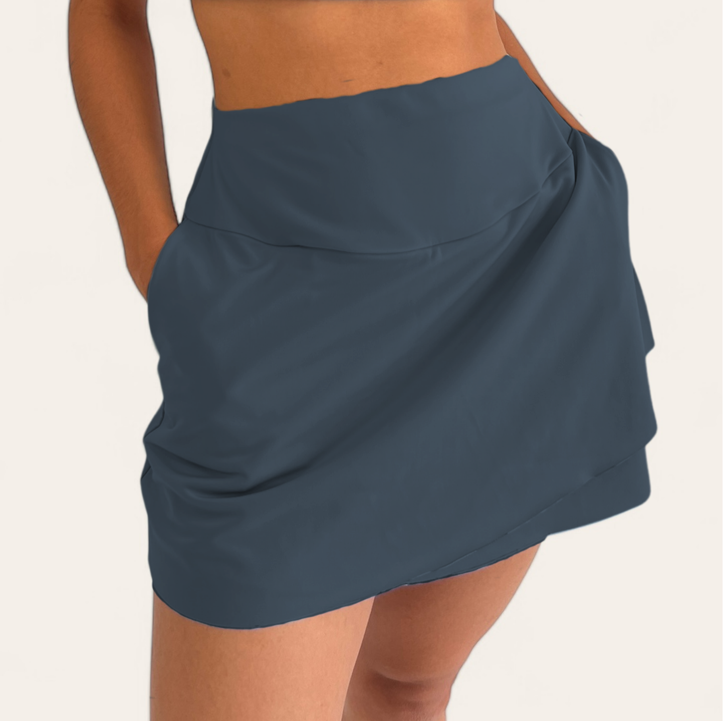 Falda Deportiva con Modelo Alo de Licra