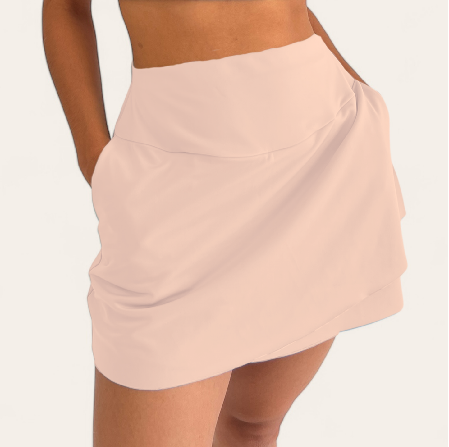 Falda Deportiva con Modelo Alo de Licra