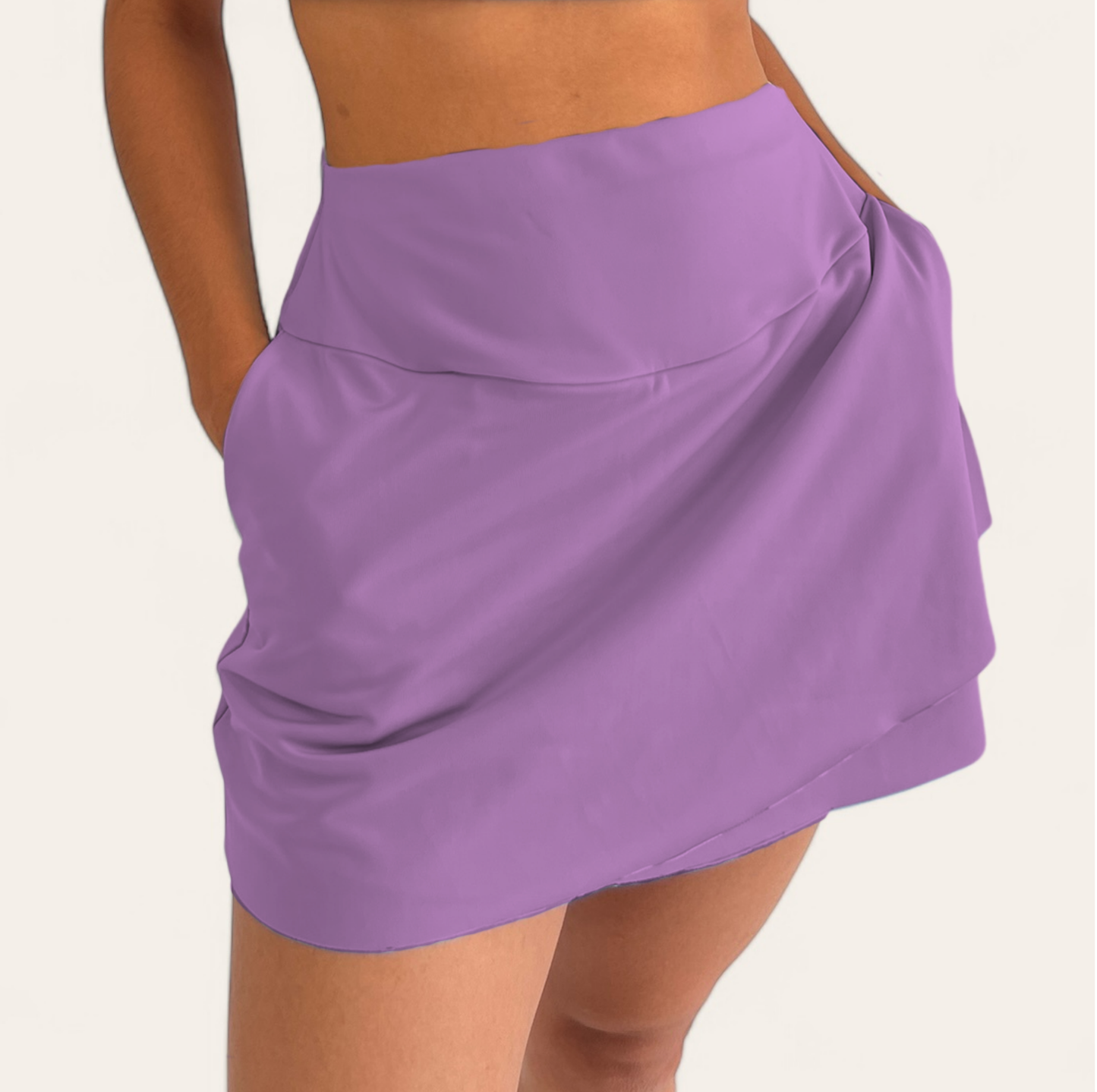 Falda Deportiva con Modelo Alo de Licra