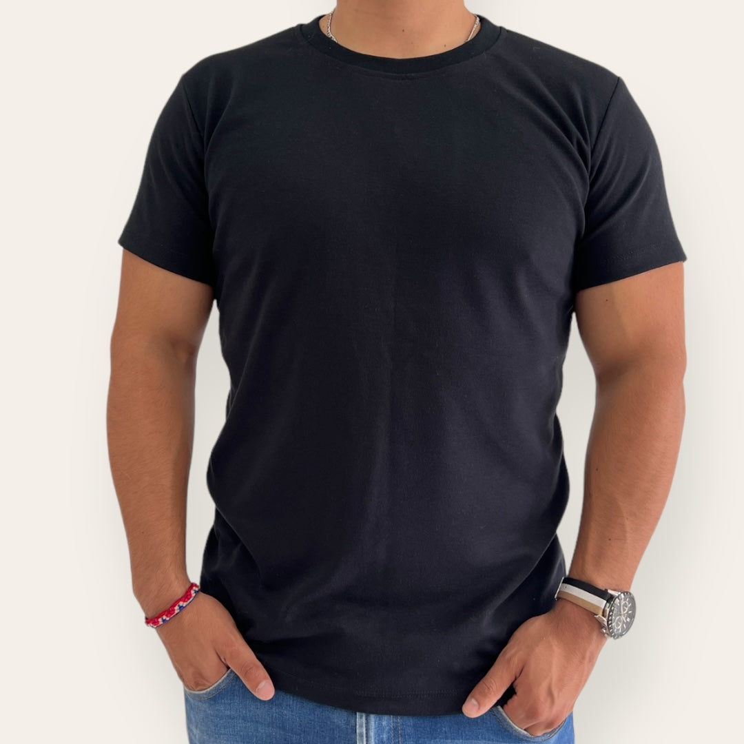 Playera Corte Regular de Manga Corta para Hombre 280 GSM