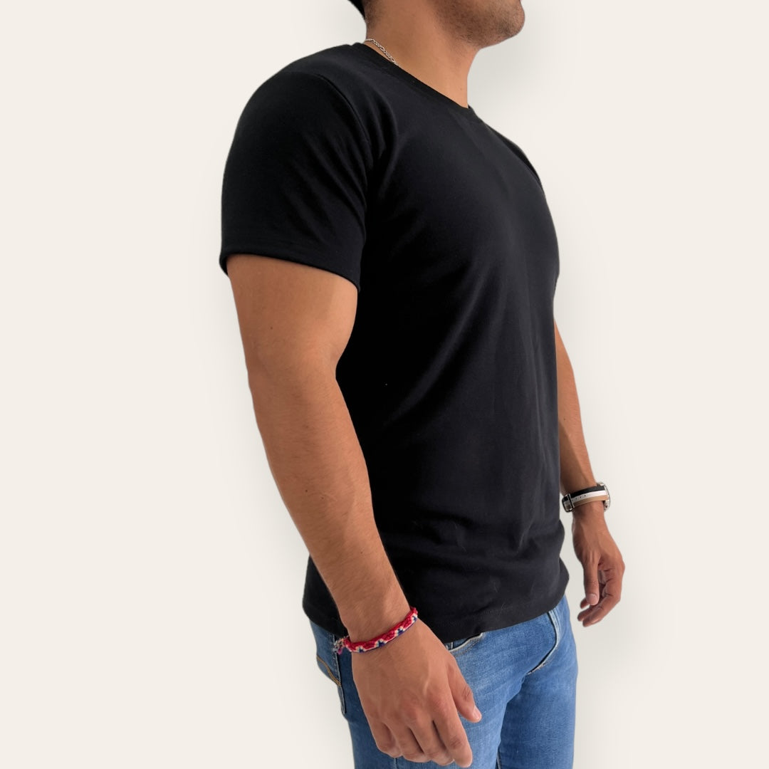 Playera Corte Regular de Manga Corta para Hombre 280 GSM
