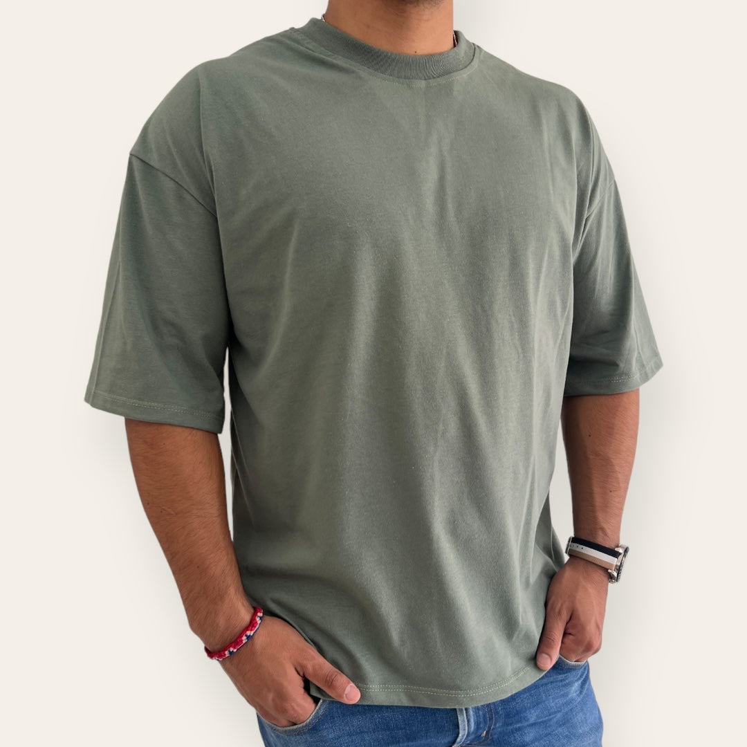 Playera Oversized para Hombre 160 GSM