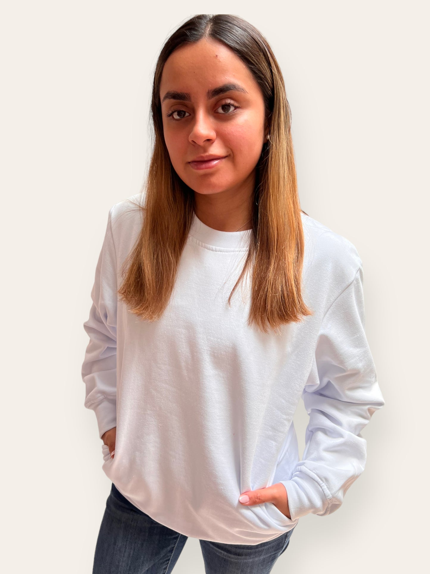 Suéter Unisex de Felpa con Bolsas