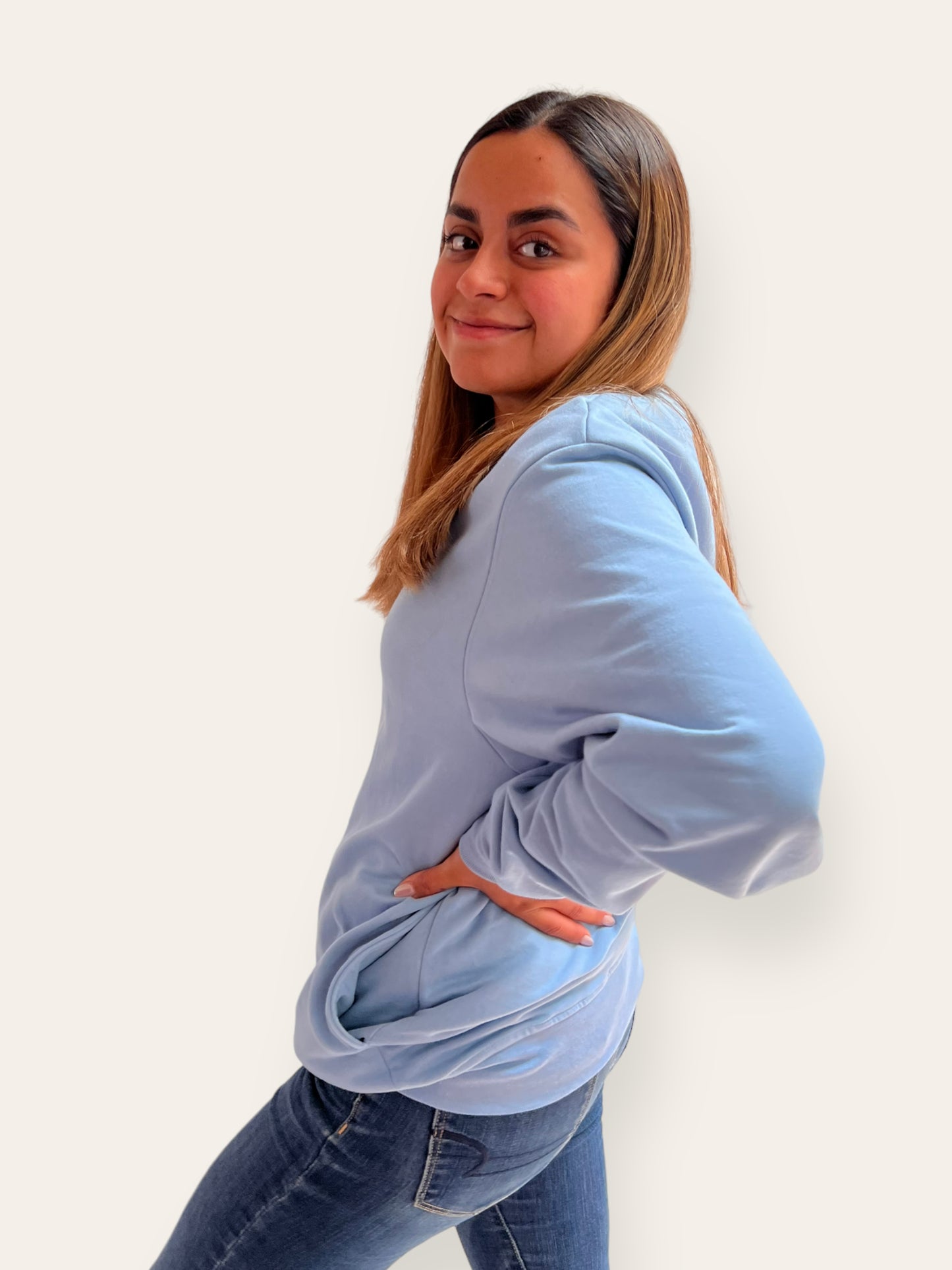 Suéter Unisex de Felpa con Bolsas