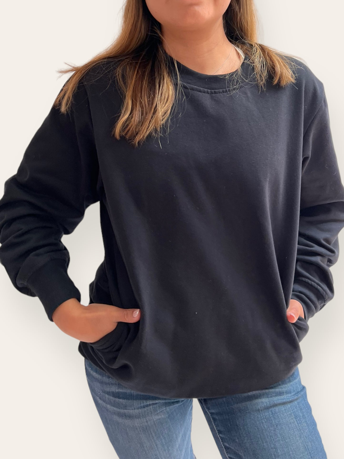 Suéter Unisex de Felpa con Bolsas