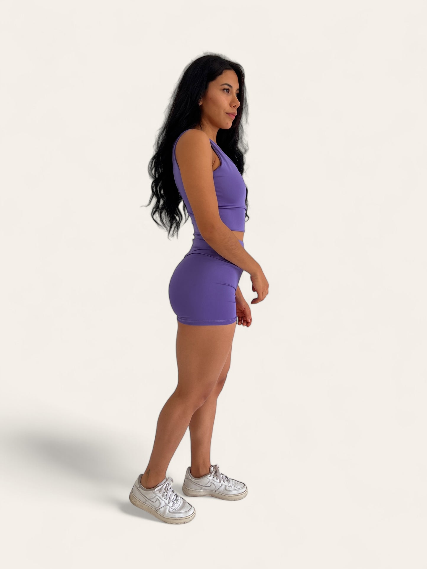 Short Deportivo con Fruncido Modelo Boost de Licra