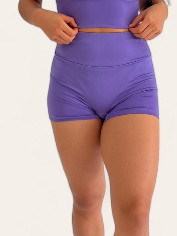 Short Deportivo con Fruncido Modelo Boost de Licra