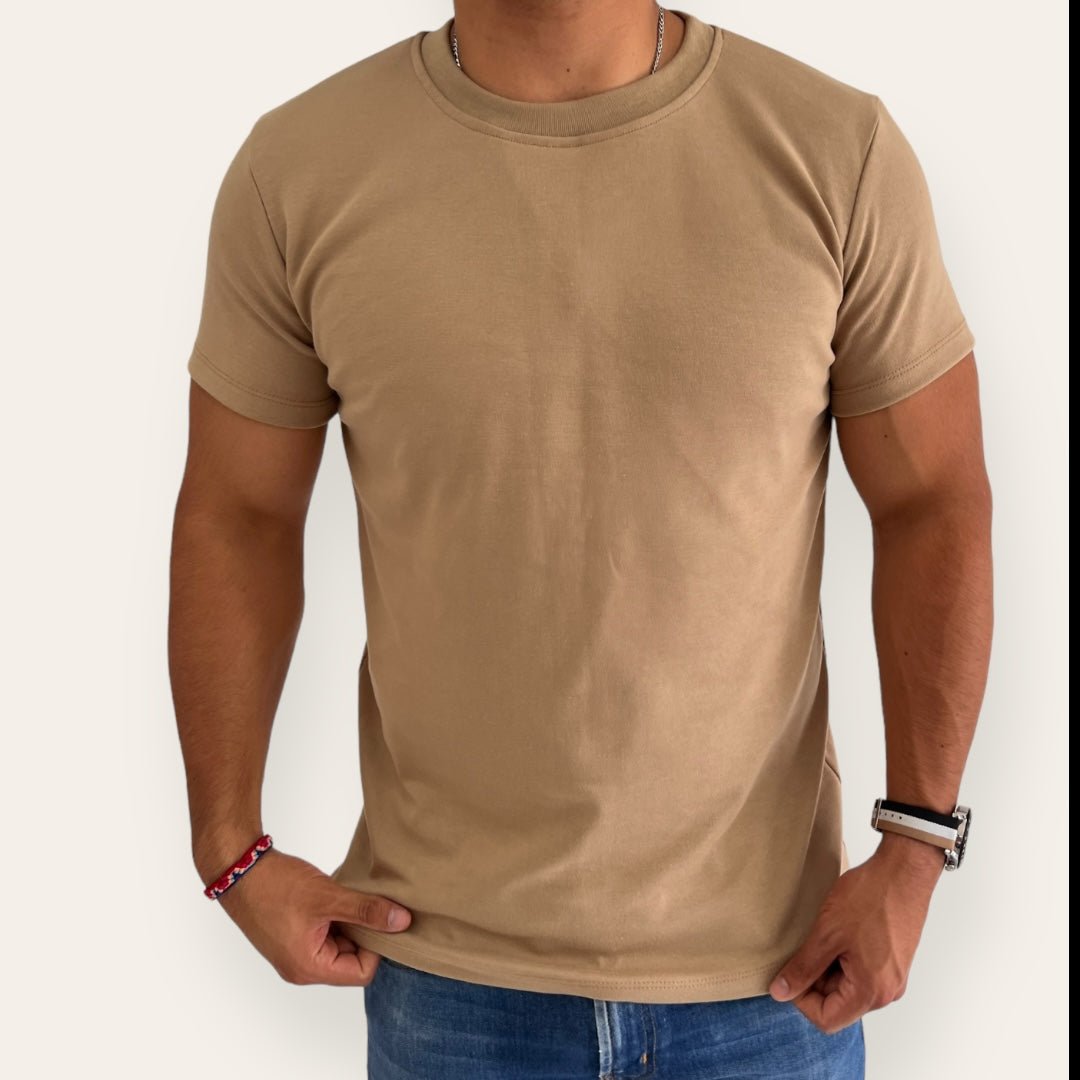 Playera Corte Regular de Manga Corta para Hombre 280 GSM
