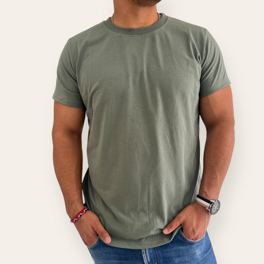 Playera Corte Regular de Manga Corta para Hombre 160 GSM
