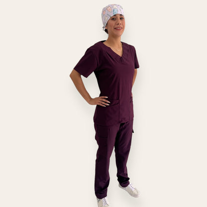 Uniforme Médico Filipina y Pantalón para Mujer - Scrubs