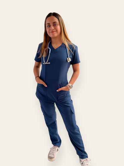 Uniforme Médico Filipina y Pantalón para Mujer - Scrubs